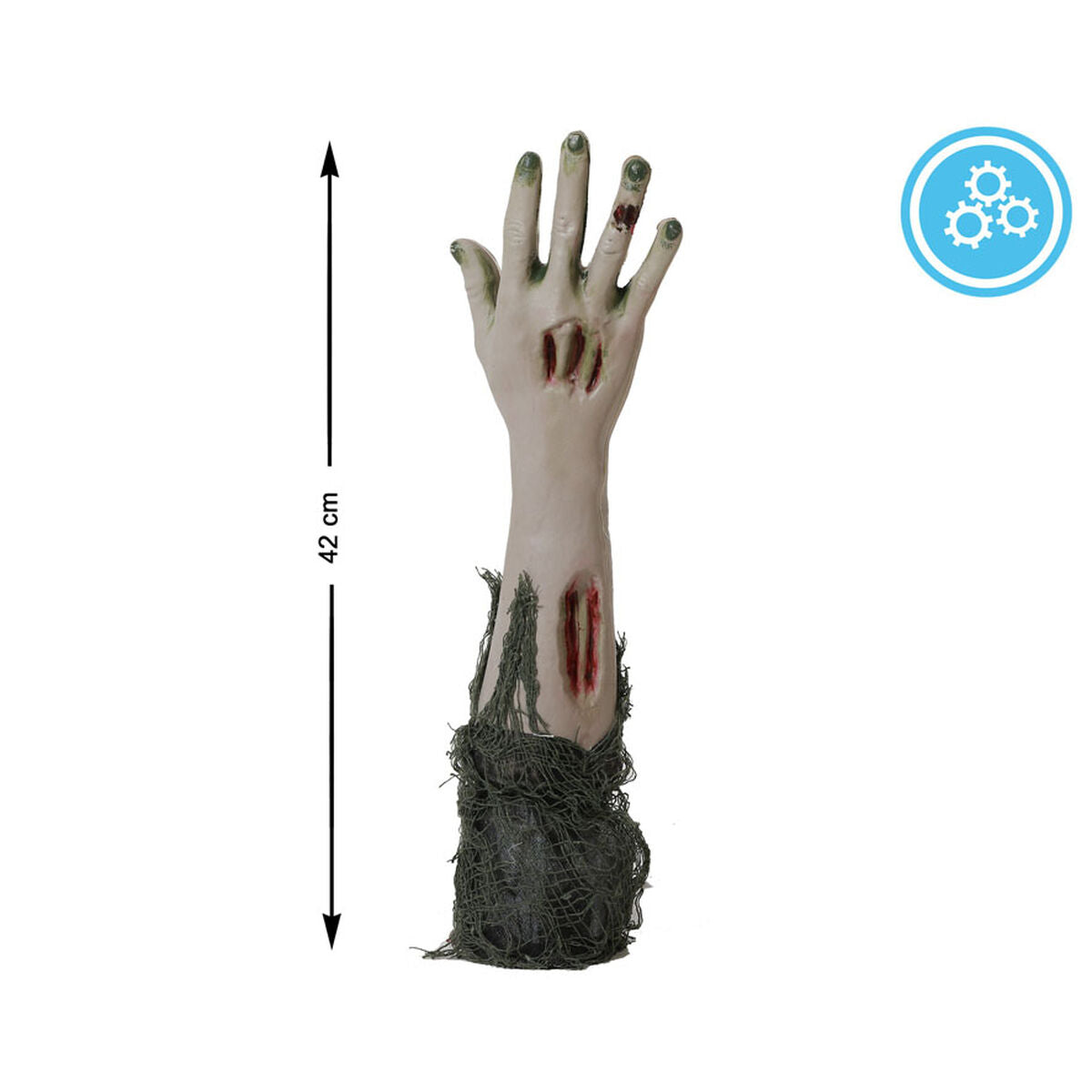 Halloween Decorations Hand 42 x 11 cm-1